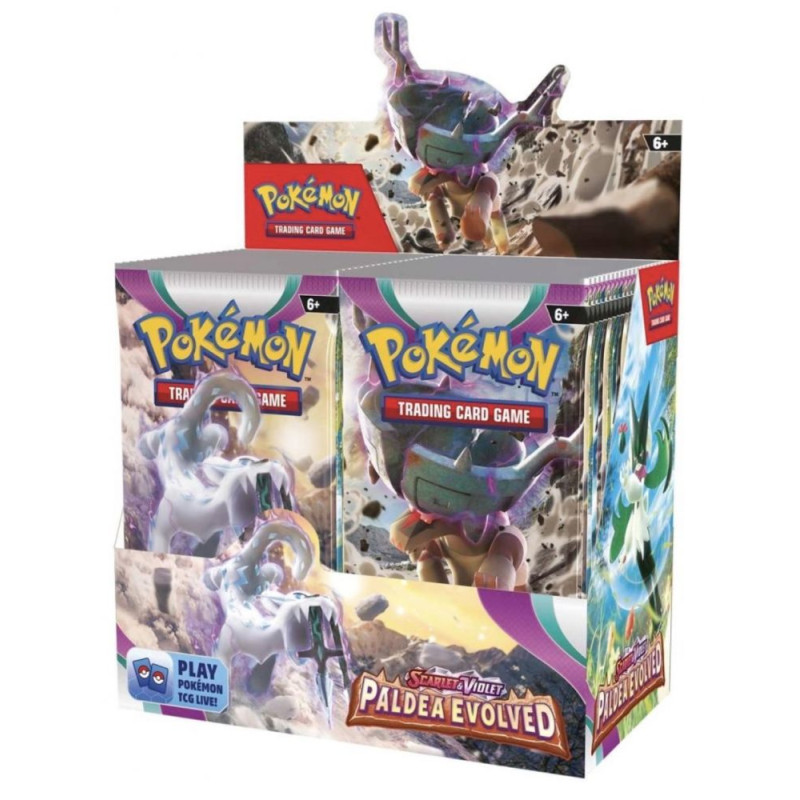 Display Pokémon évolution à Paldéa
